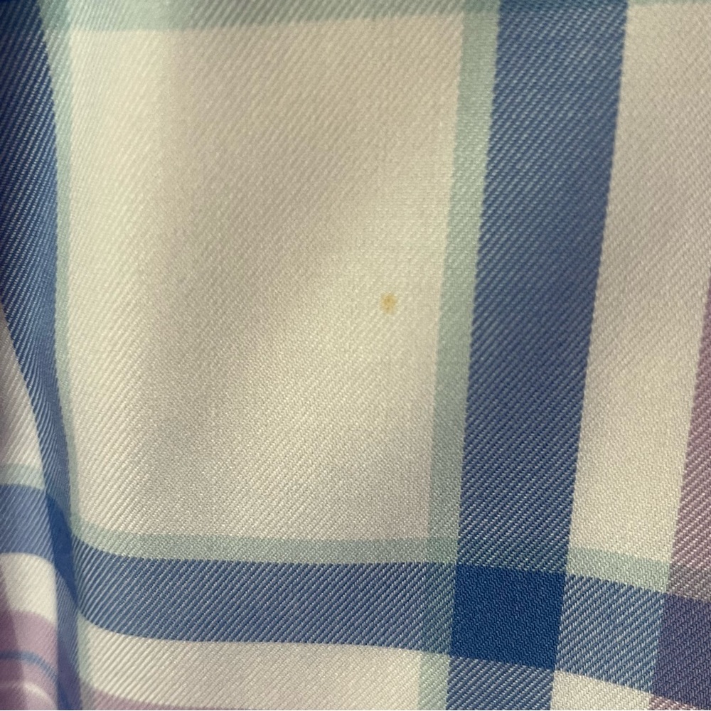 Brooks Brothers Non Iron Long Sleeve Shirt Purple White
Blue Plaid Sz M - Picture 8 of 9